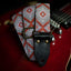 Orange Ethno Guitar Strap